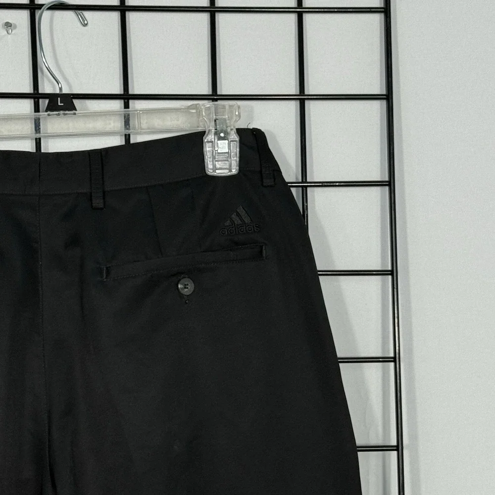 Adidas‎ ClimaLite Pants Mens 32x32 Black Performance Golf Sporty Casual Travel